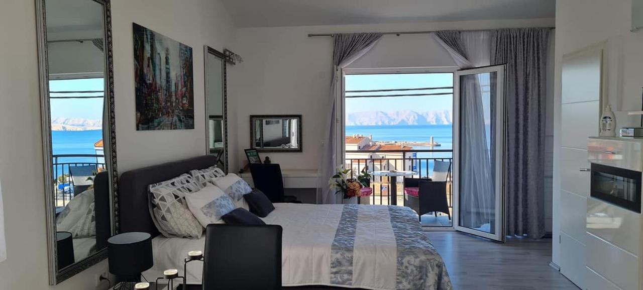 Beautyful Sea View 6 Luxury Studio Danijela 1 Сень Екстер'єр фото